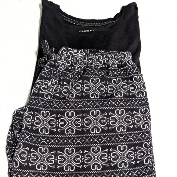 NWOT - Carole Hochman "Marshmallow" Jersey Sleep/Lounge Wear - Fairisle Print - Picture 16 of 16